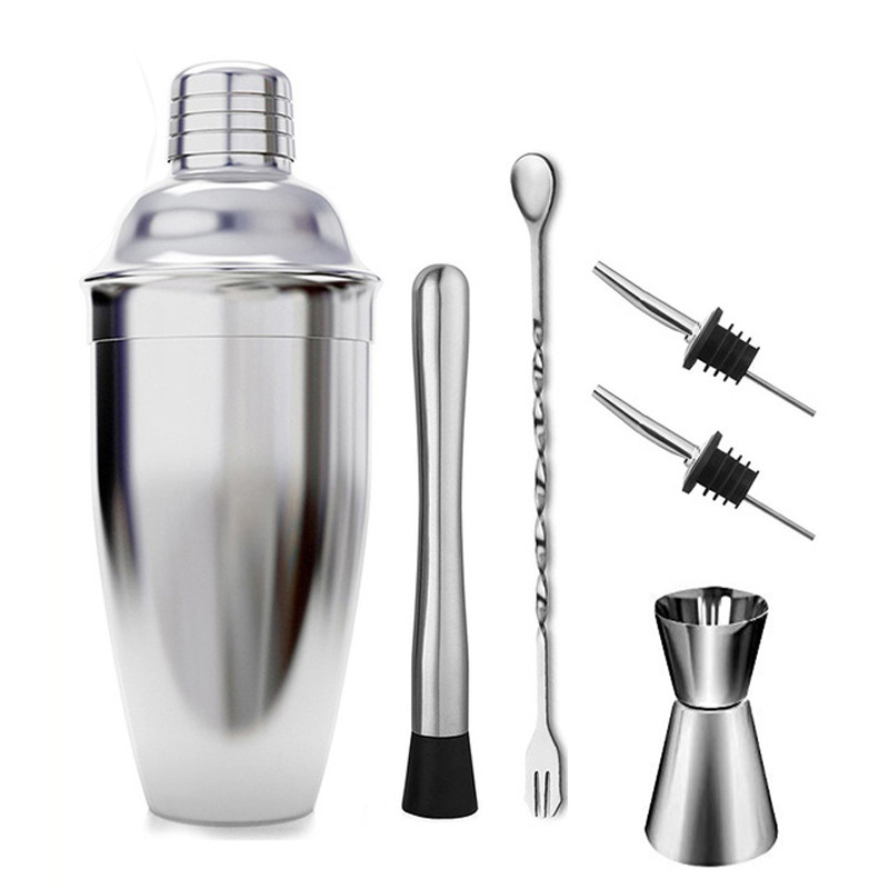Wine Beer Liquor - Paslanmaz Çelik Likör Kokteyl Shaker Bar