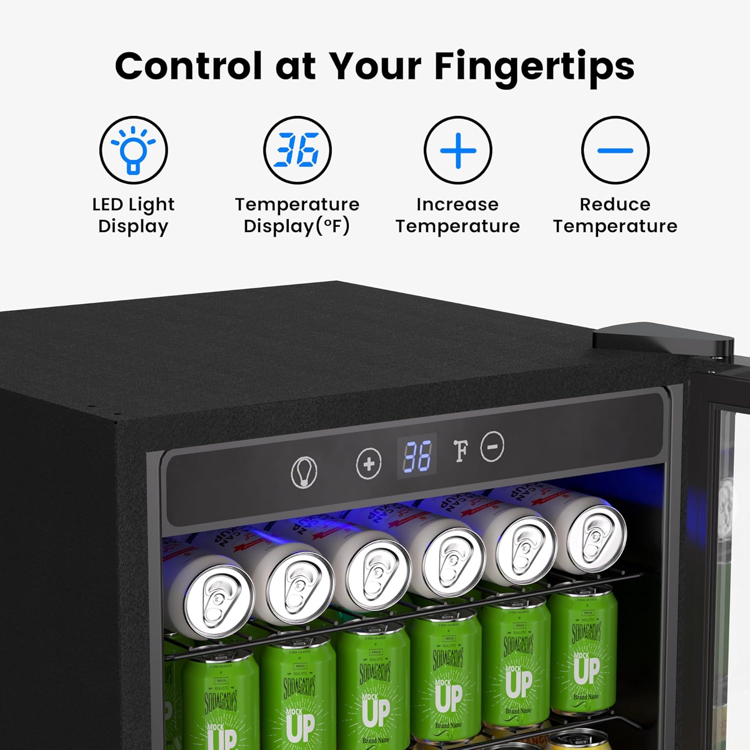 4.5 Cu.Ft İçecek Soğutucu 145  - Wine Beer Mini Fridge incelemesi ve fiyatı