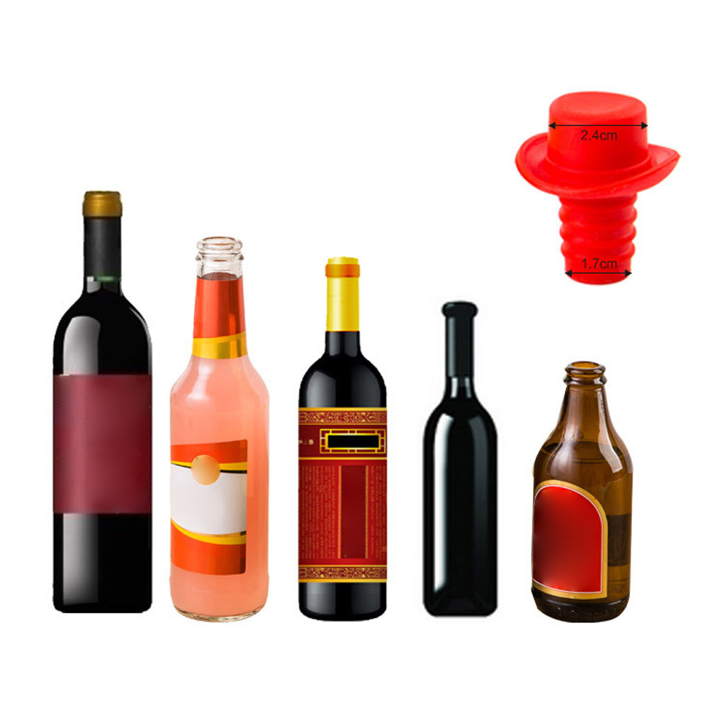 5 adet şapka şeklinde silikon  - Wine Beer Hat incelemesi ve fiyatı
