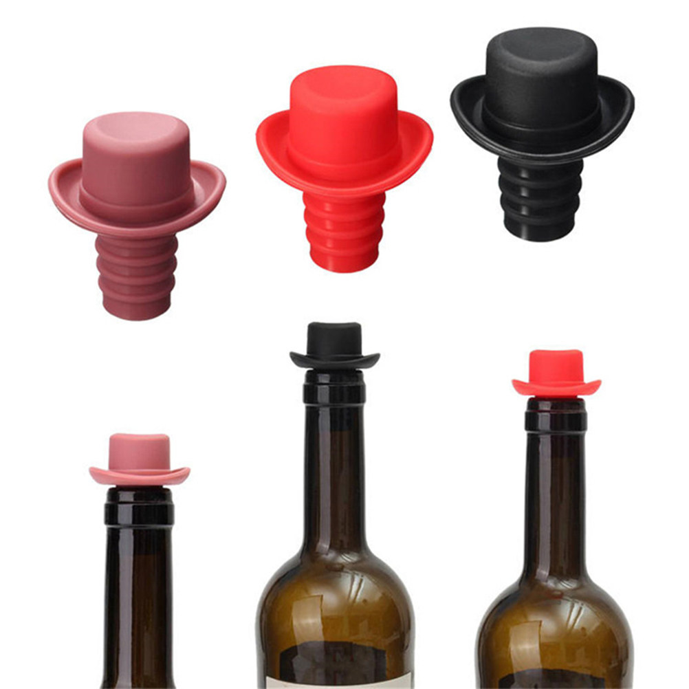5 adet şapka şeklinde silikon  - Wine Beer Hat incelemesi ve fiyatı