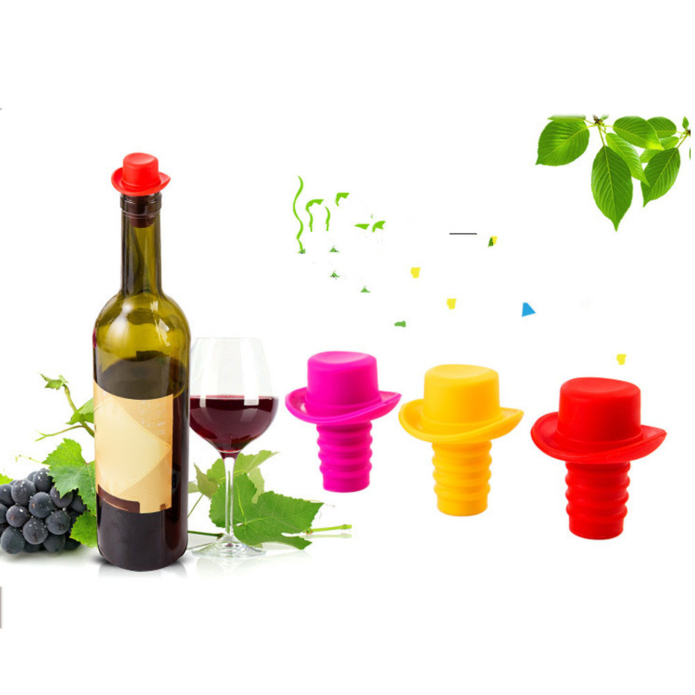 5 adet şapka şeklinde silikon  - Wine Beer Hat incelemesi ve fiyatı