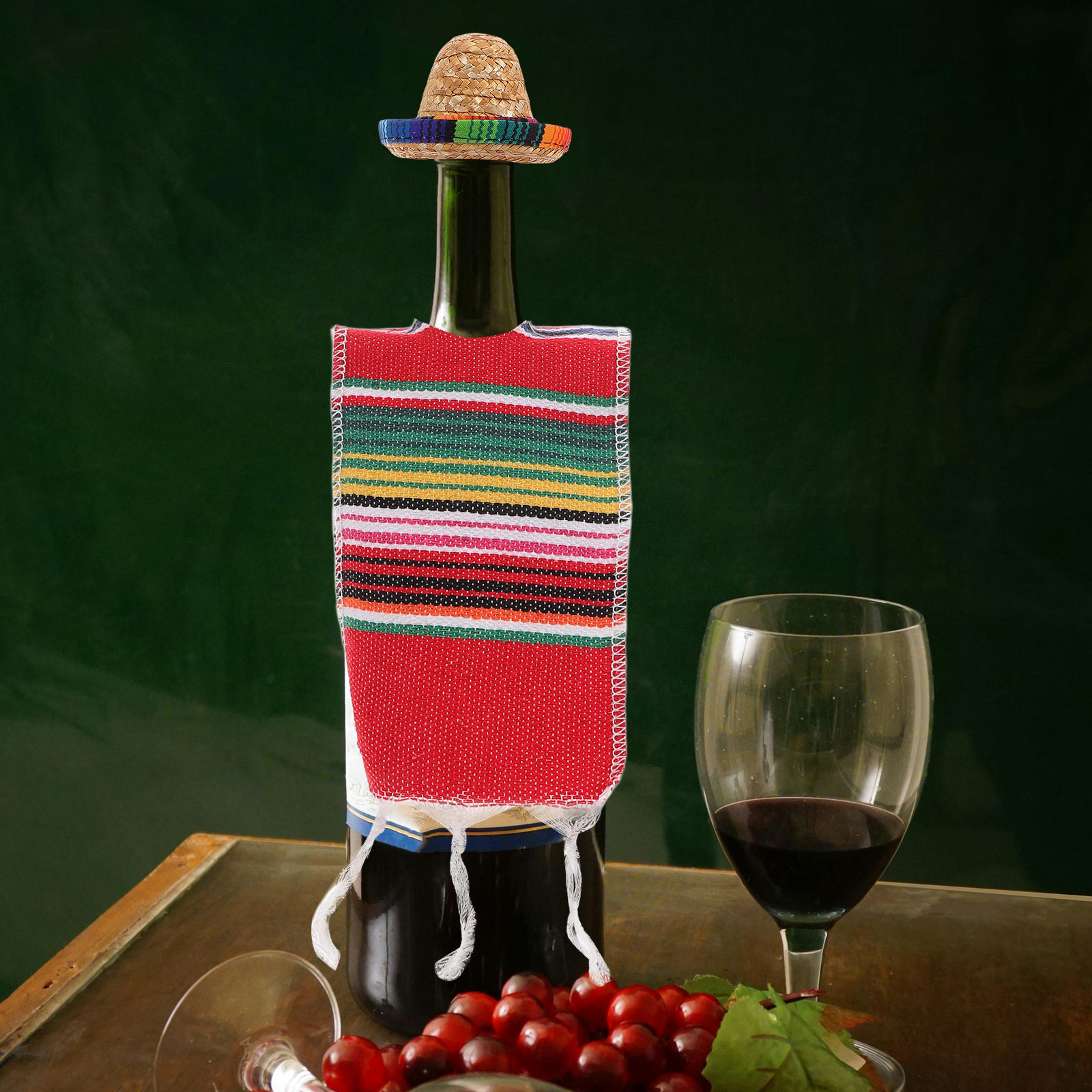 1 Set Meksika Fiesta Şişe Süsü - Wine Beer Hat incelemesi ve fiyatı
